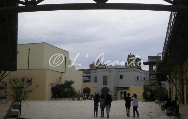 square in front of the School