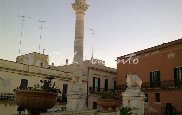 Roman columns in Brindisi