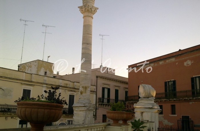 Roman columns in Brindisi