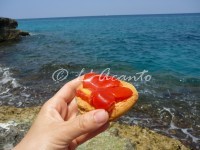 speaking Italian and eating traditional food