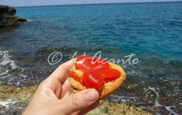 speaking Italian and eating traditional food